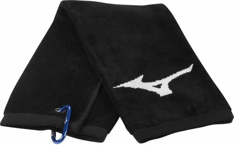 Mizuno RB Tri Fold serviette de golf, noir