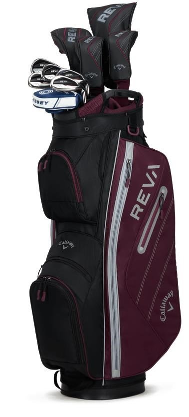 Callaway Reva 8PC Eggplant ensemble de golf femme, graphite
