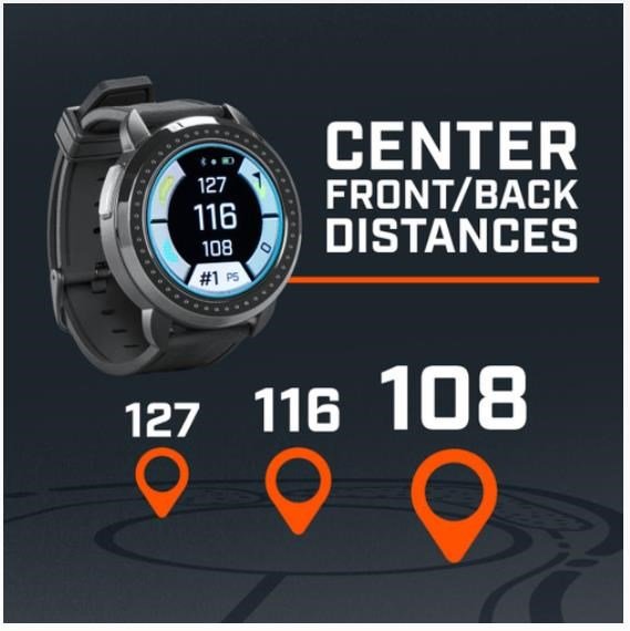 Bushnell iON Elite GPS golf watch, noir
