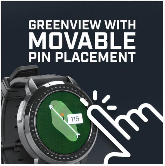 Bushnell iON Elite GPS golf watch, noir