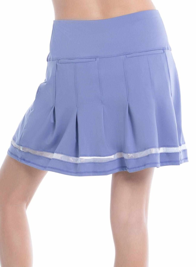 Lucky in Love Vintage Pleated skort-long femme, shadow