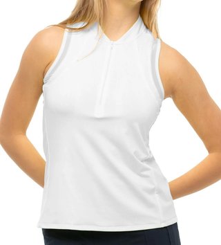 Lucky in Love My Favorite polo sans manches femme, blanc