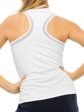 Lucky in Love My Favorite polo sans manches femme, blanc