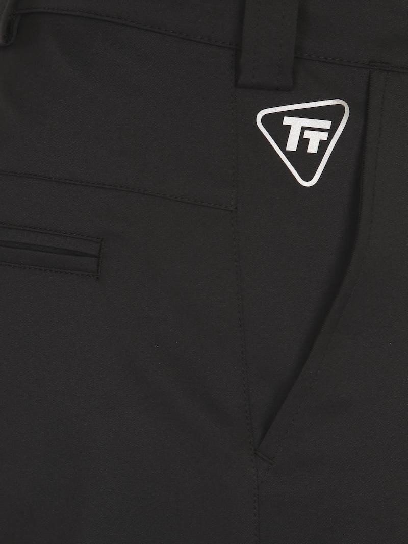 Tony Trevis mens pants slim fit pantalon homme, noir