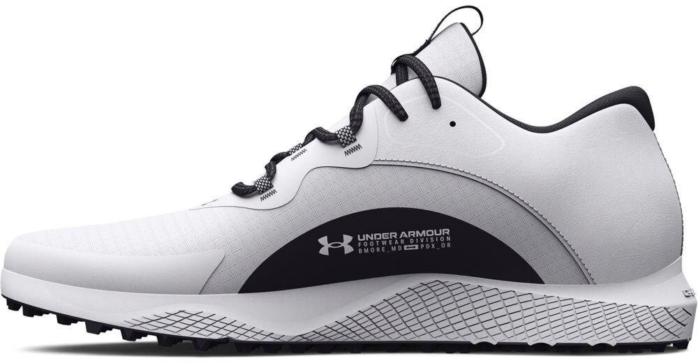 Under Armour Charged Draw 2 SL chaussures de golf homme, blanches