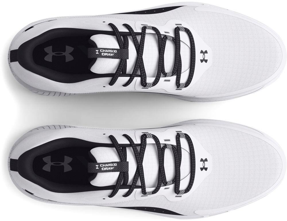 Under Armour Charged Draw 2 SL chaussures de golf homme, blanches