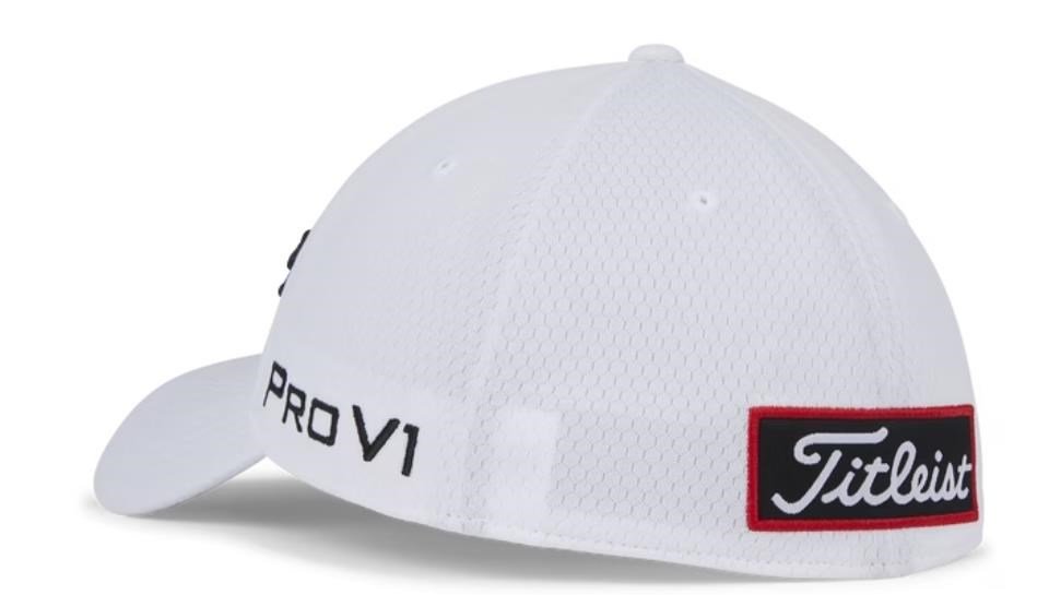 Titleist Tour Elite casquette homme, blanc/noir