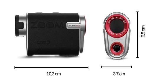 Zoom Zoom OLED PRO télémètre laser, noir/argent