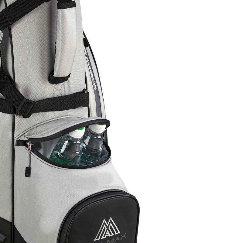 Big Max Dri Lite Hybrid Plus sac de golf à trépied, gris/noir