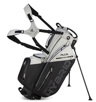 Big Max Dri Lite Hybrid Plus sac de golf à trépied, gris/noir