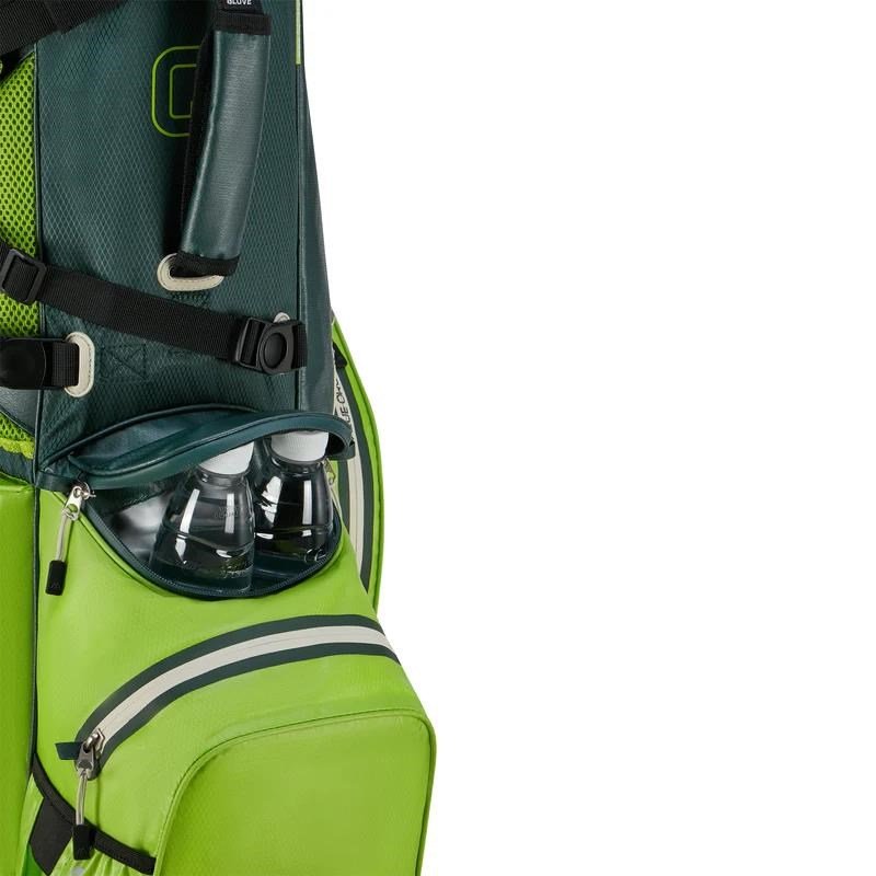 Big Max AQUA Hybrid 4 sac de golf à dos, forest green/lime
