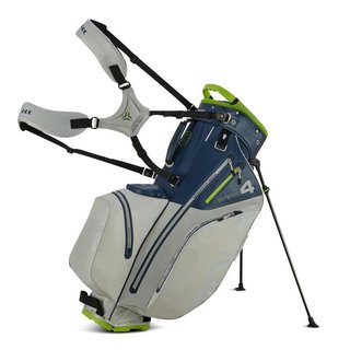 Big Max Big Max AQUA Hybrid 4 stand bag, navy/grey/lime