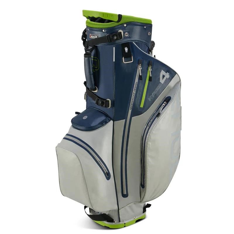 Big Max Big Max AQUA Hybrid 4 stand bag, navy/grey/lime