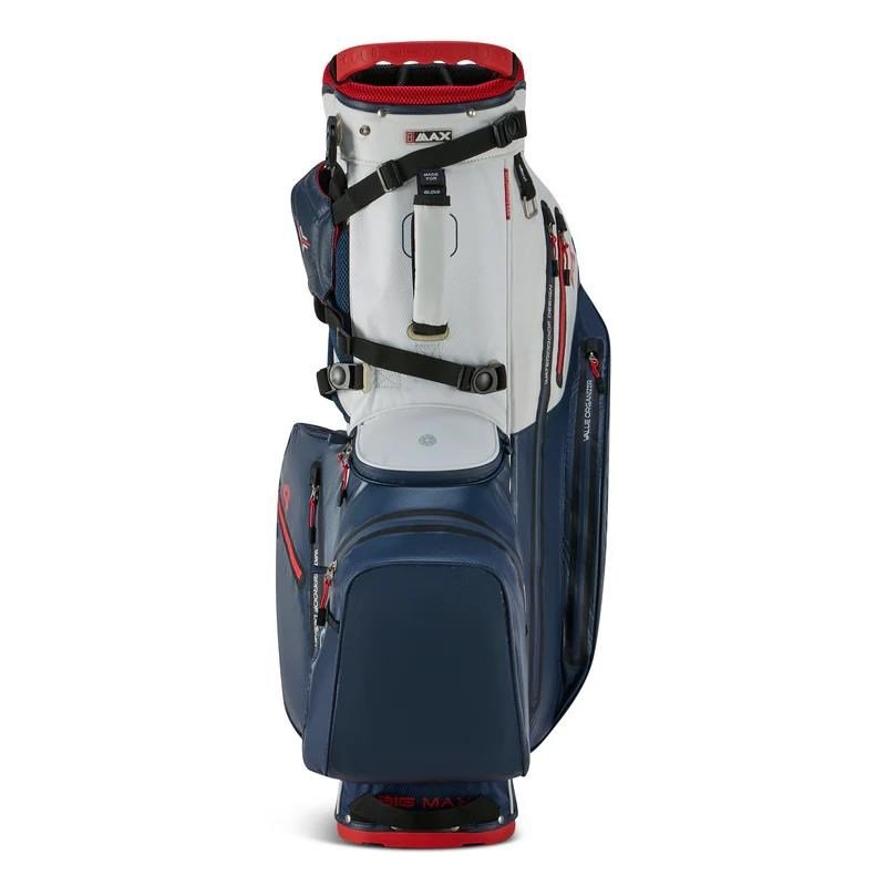 Big Max AQUA Hybrid 4 sac de golf à dos, navy/white/red