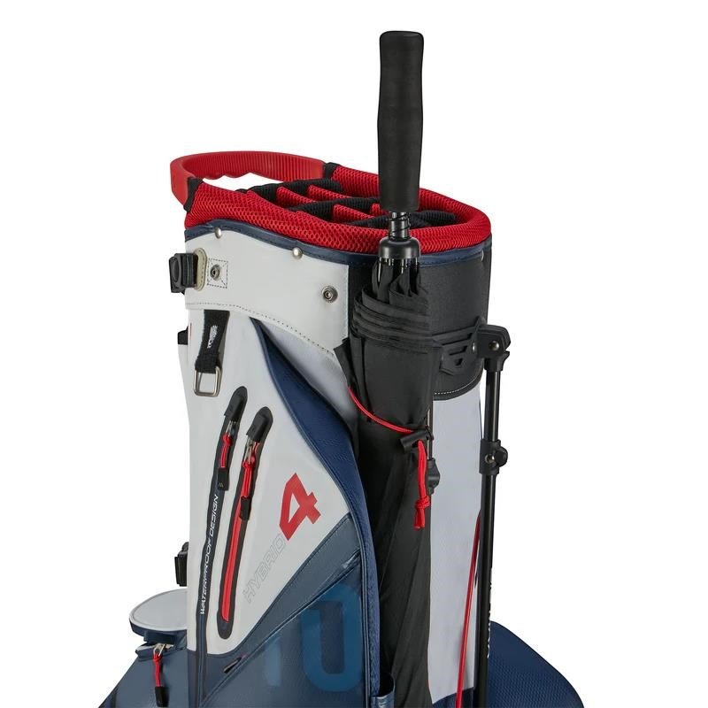 Big Max AQUA Hybrid 4 sac de golf à dos, navy/white/red