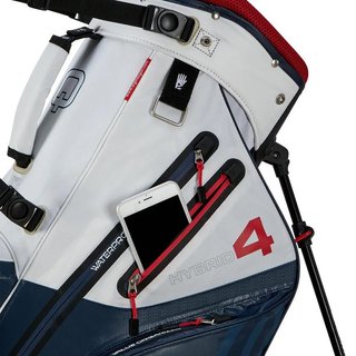 Big Max AQUA Hybrid 4 sac de golf à dos, navy/white/red