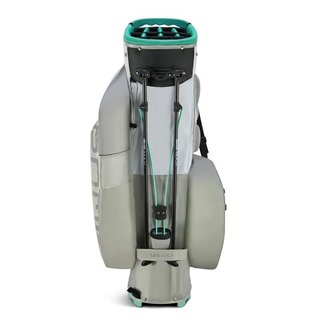 Big Max AQUA Hybrid 4 stand bag, blanc/gris/menthe