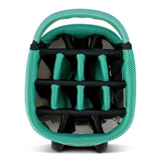 Big Max AQUA Hybrid 4 stand bag, blanc/gris/menthe