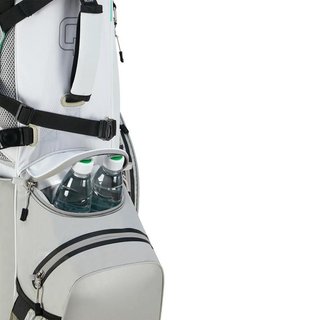Big Max AQUA Hybrid 4 stand bag, blanc/gris/menthe