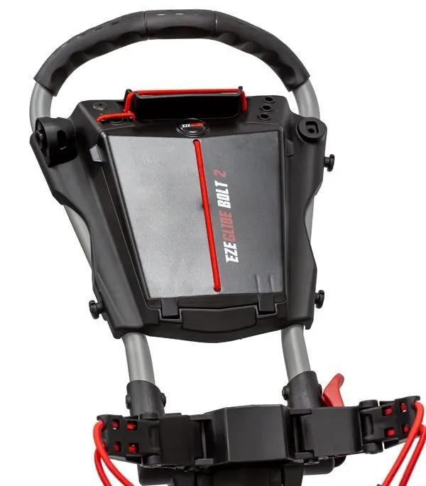 Ezeglide Bolt 2 + Easy Opening chariot manuel, gris/rouge