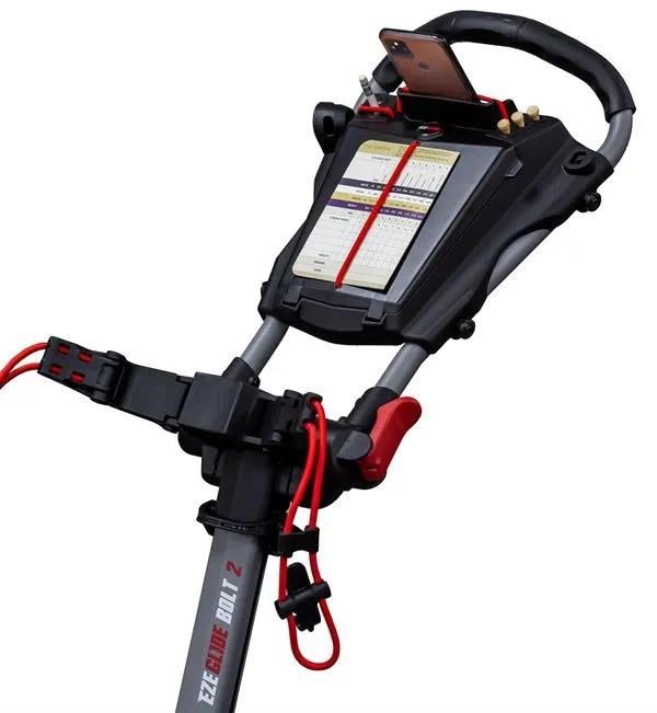 Ezeglide Bolt 2 + Easy Opening chariot manuel, gris/rouge