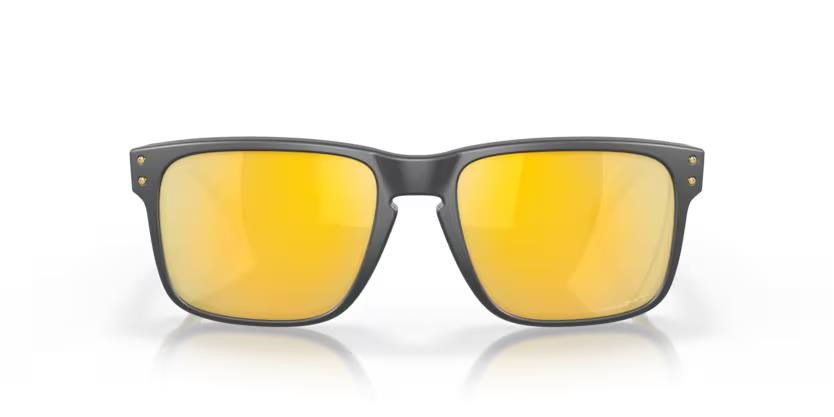 Oakley Holbrook Steel Colection Matte Carbon Prizm 24K Polarized lunettes de soleil
