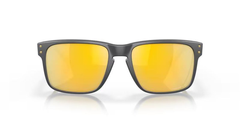 Oakley Holbrook Steel Colection Matte Carbon Prizm 24K Polarized lunettes de soleil
