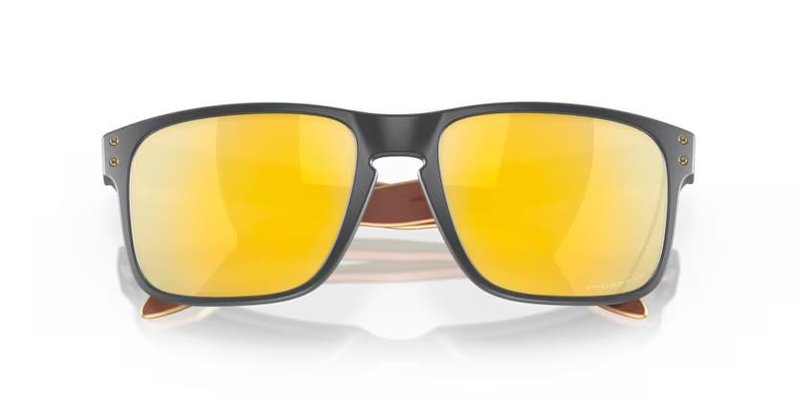 Oakley Holbrook Steel Colection Matte Carbon Prizm 24K Polarized lunettes de soleil