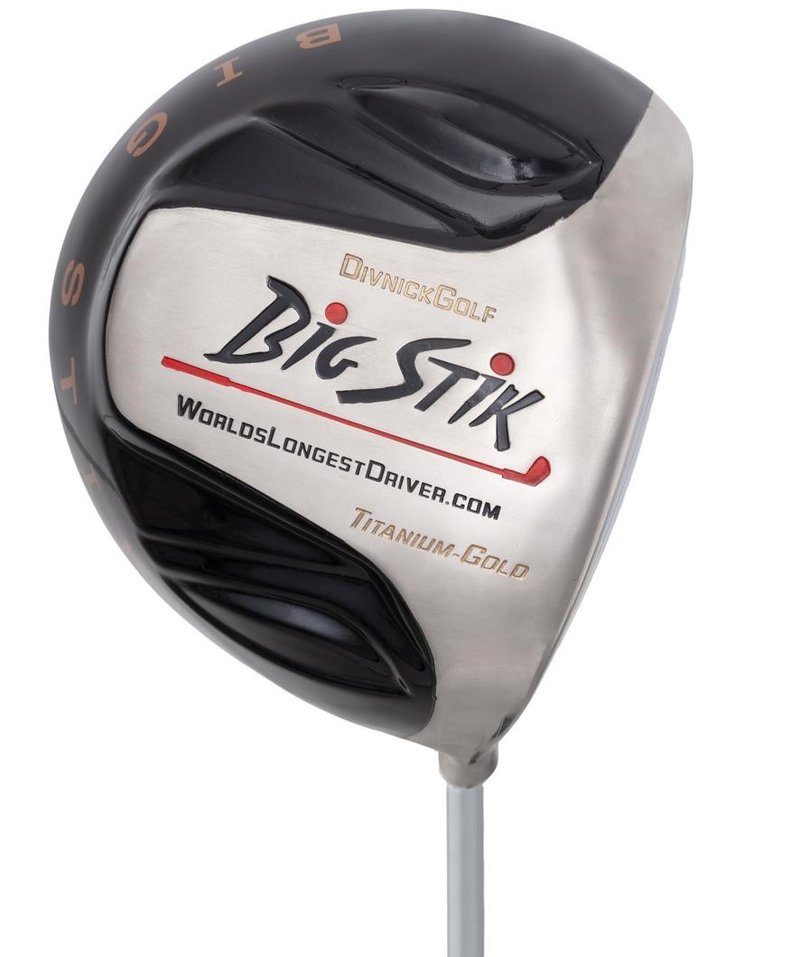 Divnick Golf Big Stik Adjustable driver télescopique 10,5°, tête surdimensionnée illégale