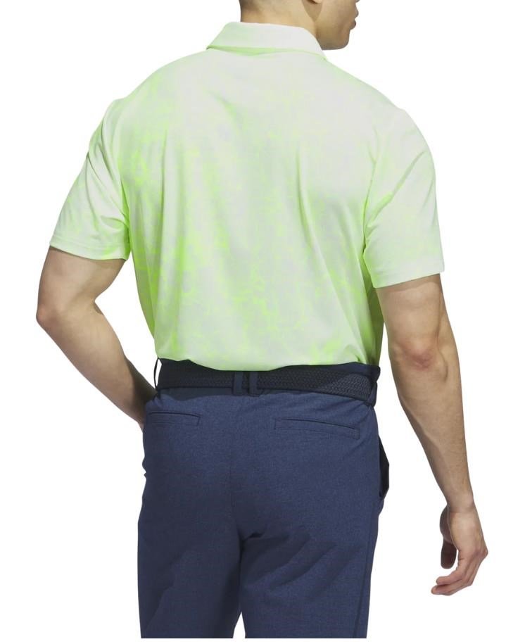 Adidas Ultimate365 Print polo homme, blanc