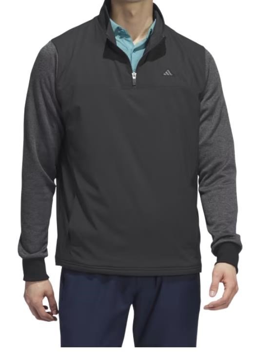 Adidas Go-To 1/4 Zip veste homme, noir