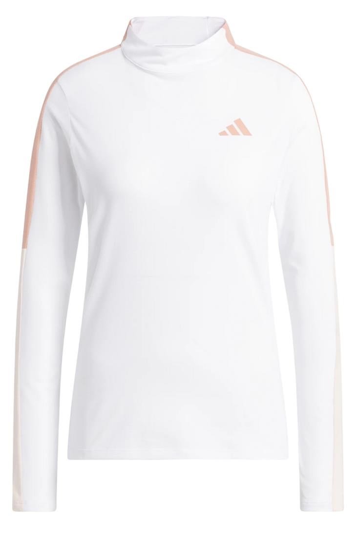 Adidas Nature mock manches longues polo homme, blanc