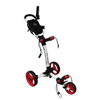 Axglo TriLite chariot manuel, blanc/rouge