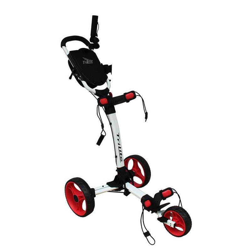 Axglo TriLite chariot manuel, blanc/rouge