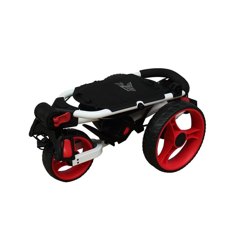 Axglo TriLite chariot manuel, blanc/rouge