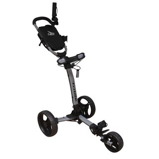 Axglo TriLite chariot de golf manuel, gris/noir