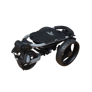 Axglo TriLite chariot de golf manuel, gris/noir