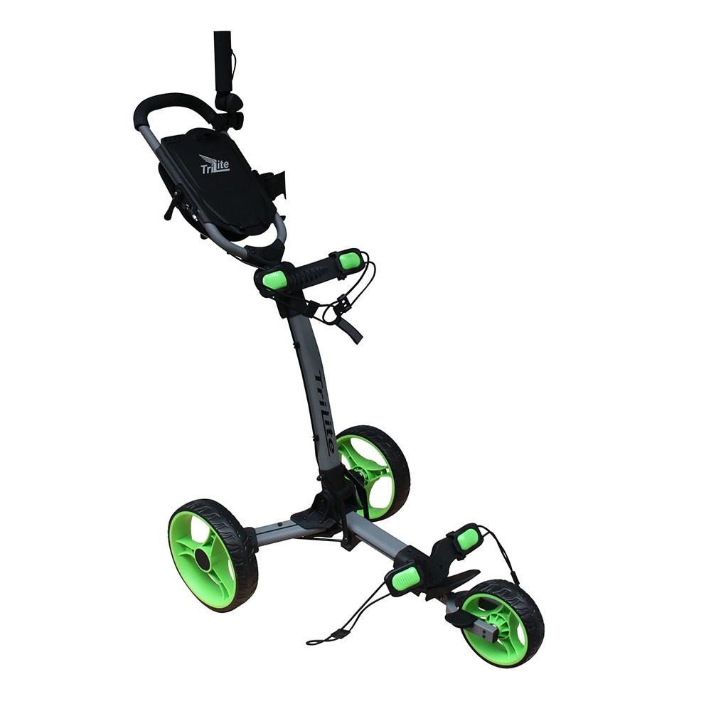 Axglo TriLite chariot manuel, gris/vert