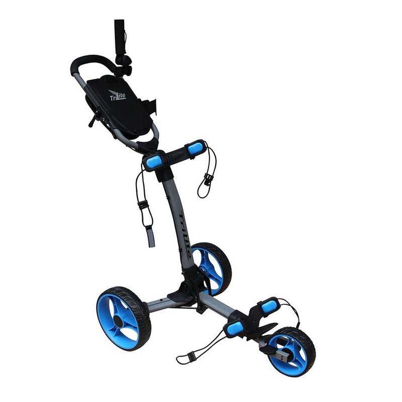 Axglo TriLite chariot manuel, gris/bleu