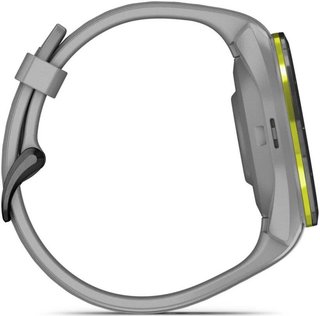Garmin Approach S70 42 mm montre GPS, lunette céramique noire/bracelet silicone gris poudré