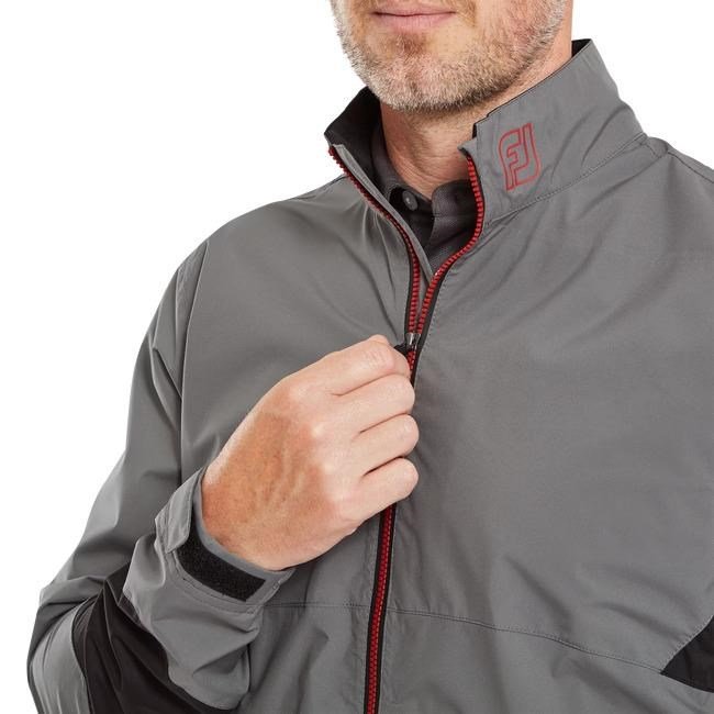 Footjoy HydroLite X veste homme, charcoal/black/red