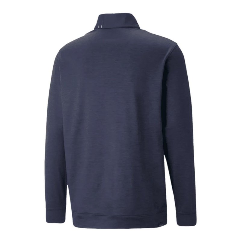 Puma Cloudspun Colorblock 1/4 Zip pull homme, navy blazer
