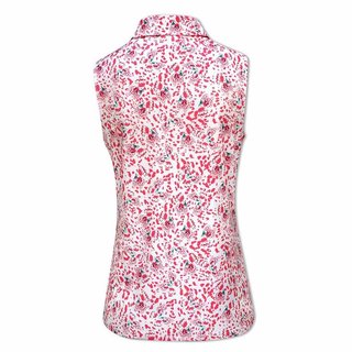 Puma Mattr Mariposa SL polo femme, strawberry burst/bold blue