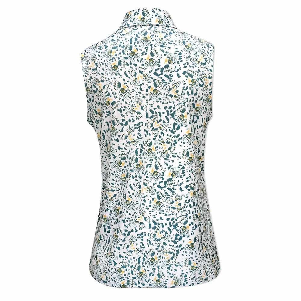 Puma Mattr Mariposa SL polo femme, bold blue/flaxen