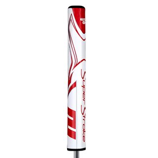 SuperStroke Zenergy Tour 3.0 grip de putter, blanc/rouge
