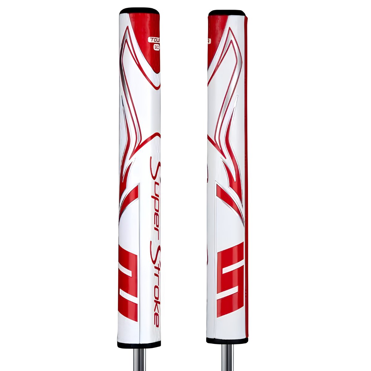 SuperStroke Zenergy Tour 3.0 grip de putter, blanc/rouge