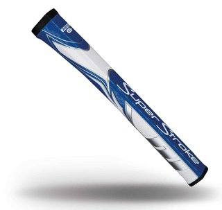 SuperStroke Zenergy Pistol GT 2.0 grip de putter, bleu/blanc