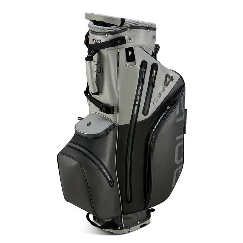 Big Max Big Max AQUA Hybrid 4 stand bag, gris/argent(noir)