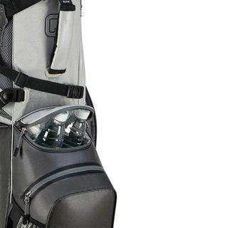 Big Max Big Max AQUA Hybrid 4 stand bag, gris/argent(noir)