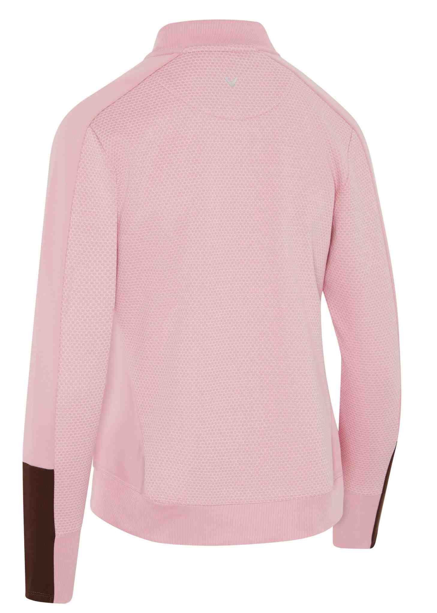 Callaway Heathered Fleece sweat-shirt femme, pink nectar